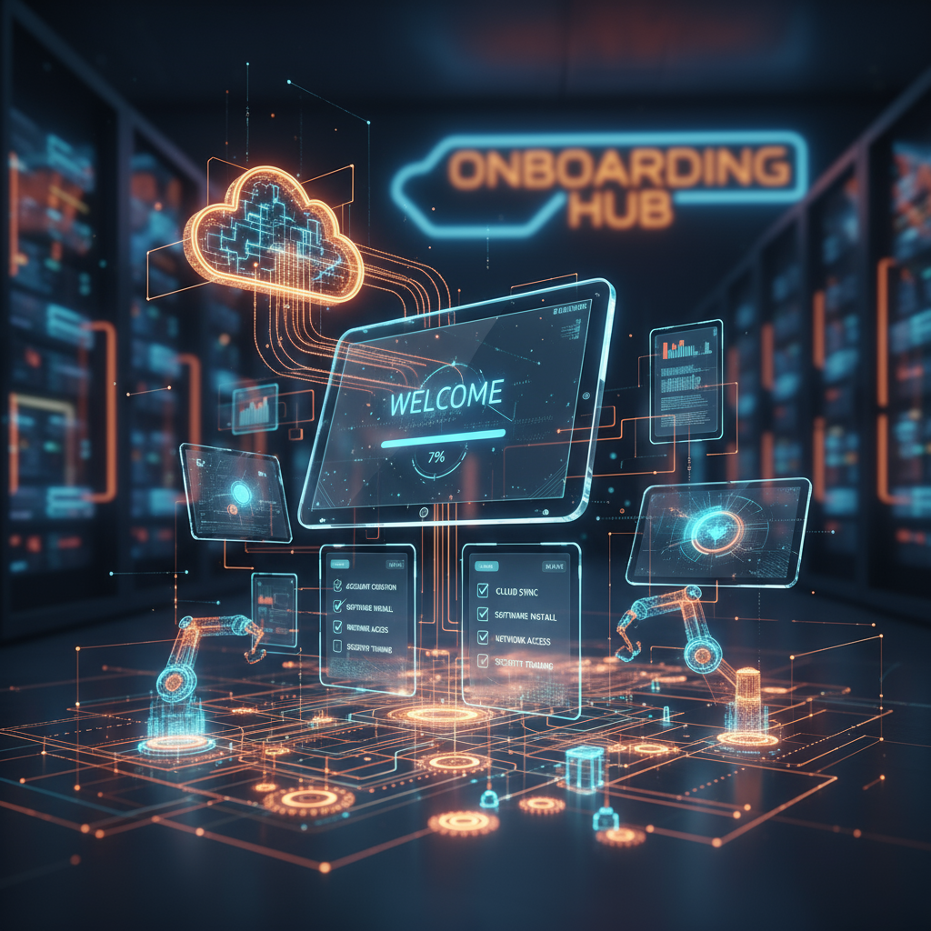 Employee Onboarding Illustration